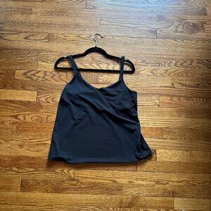 This Is A Day Snap to it Tank in Black, Size Small